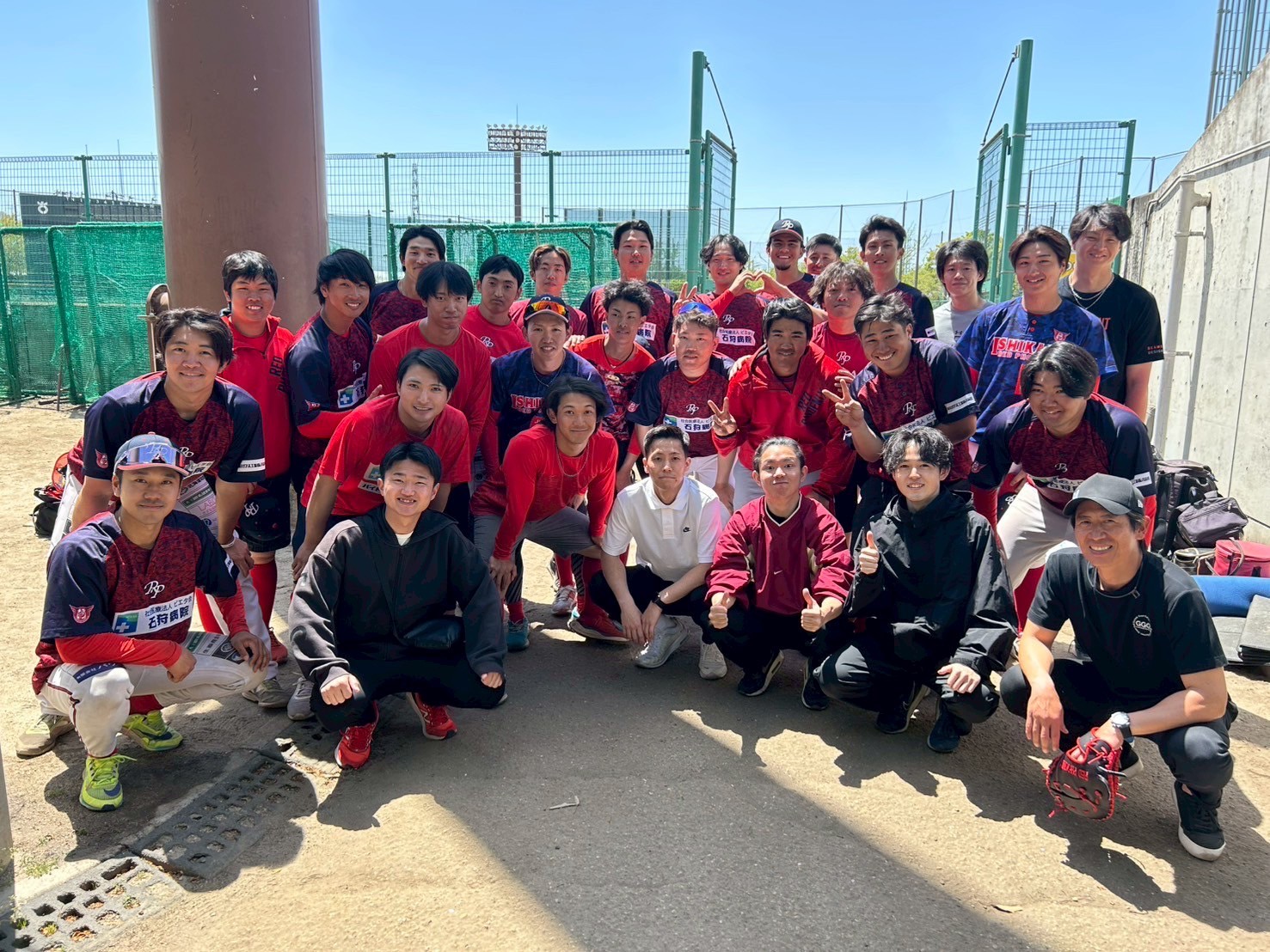 プロ野球チーム「石狩レッドフェニックス」大阪合宿にトレーナー帯同しました⚾️✨