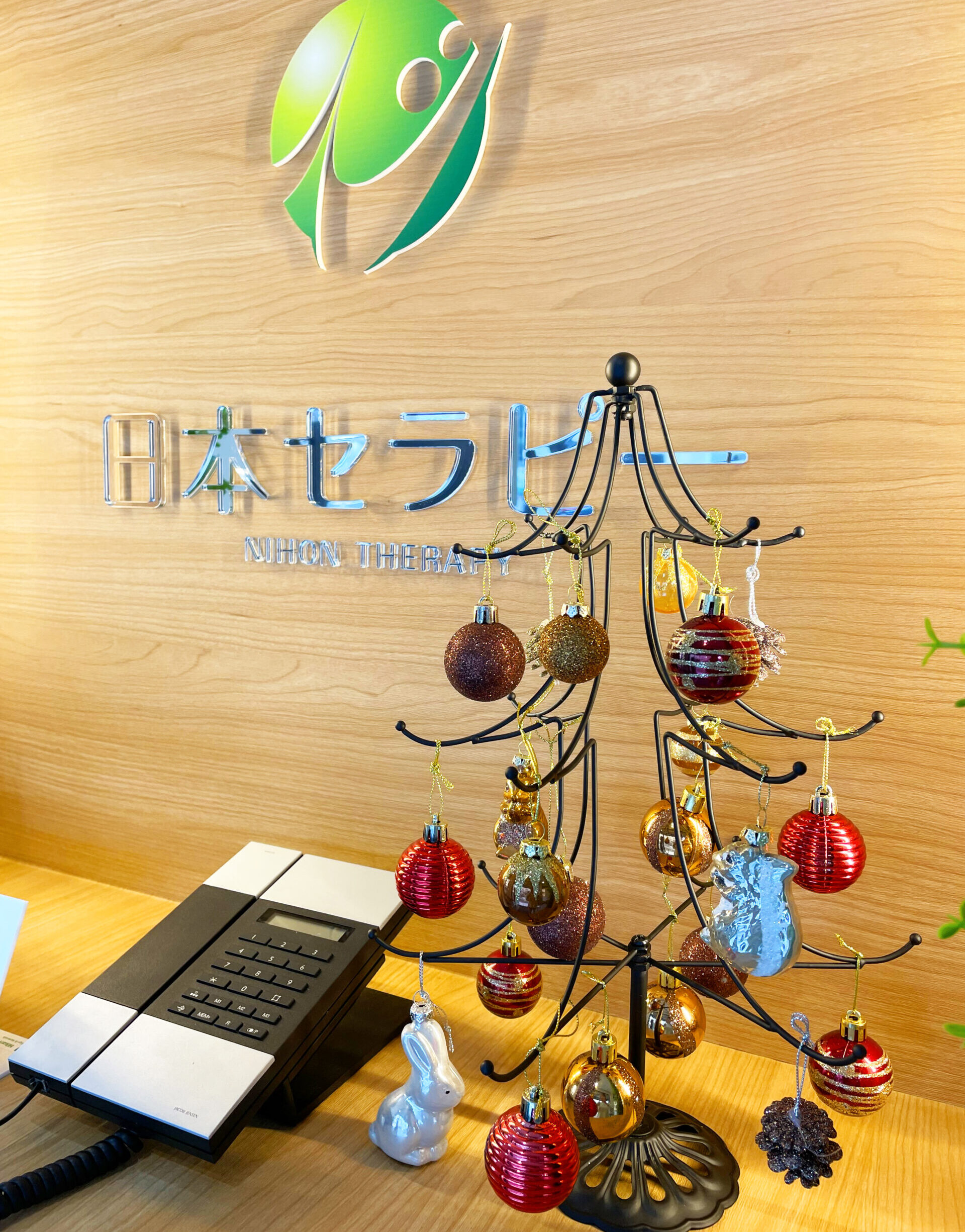 クリスマス🎄🌟仕様な日本セラピー社屋